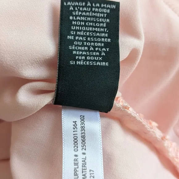 Lauren Ralph Lauren Sleeveless Lace Sheath Dress Peachy Pink Fully Lined - sz 8